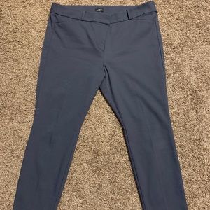 Loft Petite Marisa fit pants in Coastal Grey